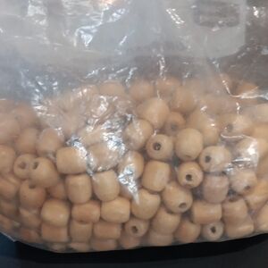 Natural Wooden Beads for Crafting